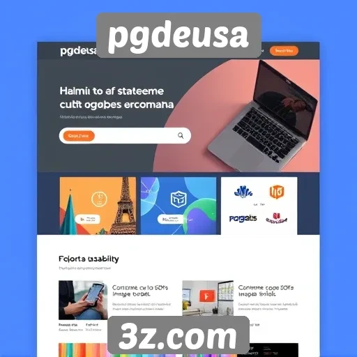 Navegação e usabilidade do site pgdeusa